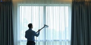 Commercial drapes cleaning service paddington hotels offices
