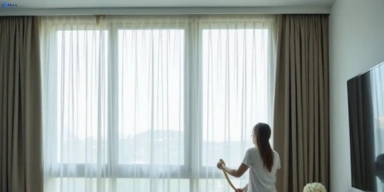 Delicate sheer drape cleaning paddington Fresho Curtain Cleaning